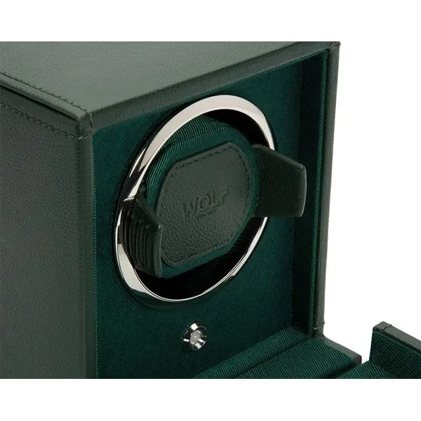 Wolf Designs Green Cub Winder with Cover Image 3 Kiefer Jewelers Lutz, FL