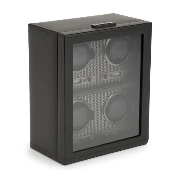 Wolf Designs Axis 4 Piece Watch Winder Image 4 Kiefer Jewelers Lutz, FL