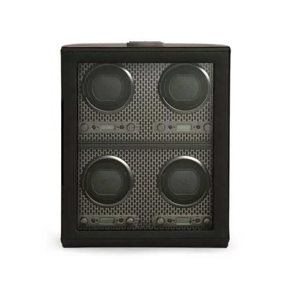 Wolf Designs Axis 4 Piece Watch Winder Image 5 Kiefer Jewelers Lutz, FL