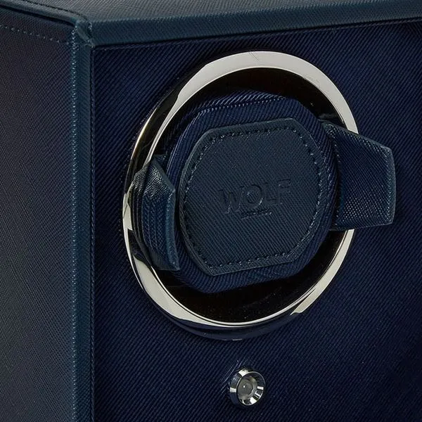 Wolf Designs Cub Double Watch Winder With Cover Image 2 Kiefer Jewelers Lutz, FL