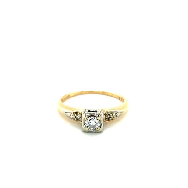 Estate 14K Diamond Engagement Ring Kiefer Jewelers Lutz, FL