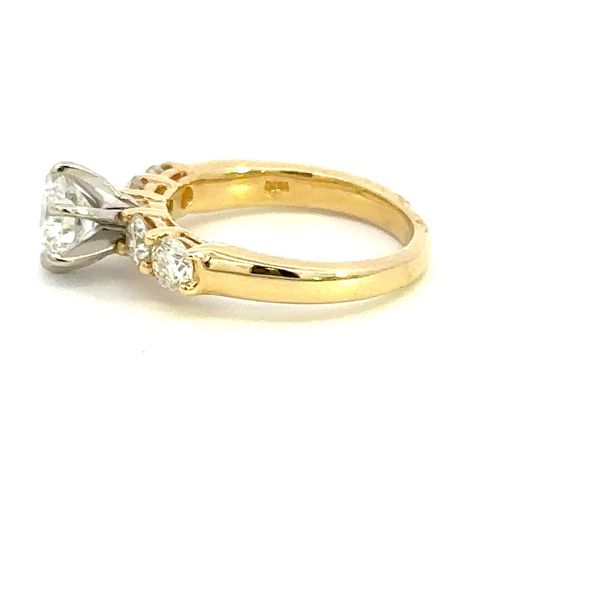 Estate 14K 1.90 CTW Diamond Engagement Ring Image 2 Kiefer Jewelers Lutz, FL