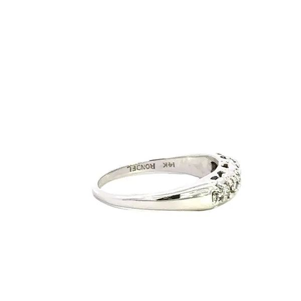 Estate 14KW 0.15CTW Diamond Anniversary Band Image 3 Kiefer Jewelers Lutz, FL