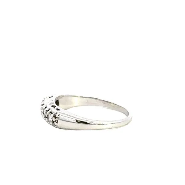 Estate 14KW 0.15CTW Diamond Anniversary Band Image 4 Kiefer Jewelers Lutz, FL