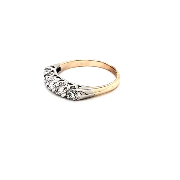 Estate 14KTT .40ctw Band Image 3 Kiefer Jewelers Lutz, FL