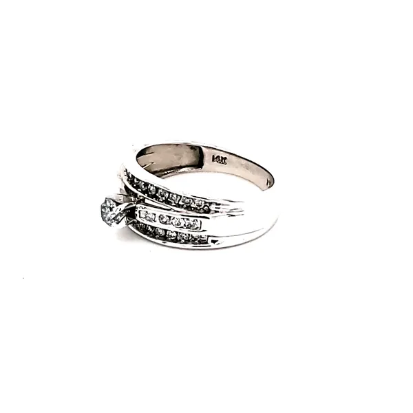Estate 14KW Bridal Ring Image 4 Kiefer Jewelers Lutz, FL