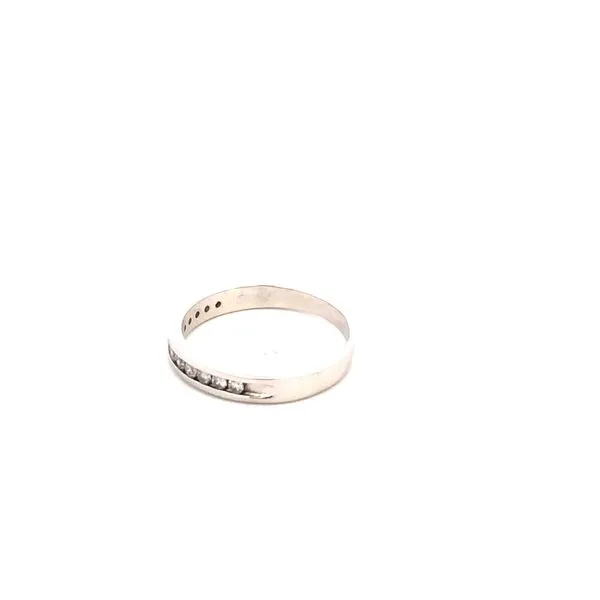 Estate 14KW Diamond Channel Set Band Image 3 Kiefer Jewelers Lutz, FL