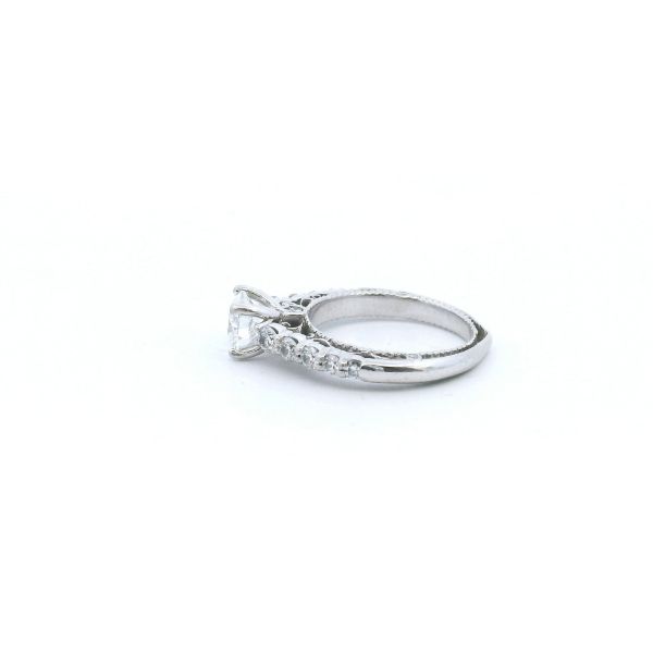 Estate 14KW 1.10CTW Verragio Engagement Ring Image 4 Kiefer Jewelers Lutz, FL