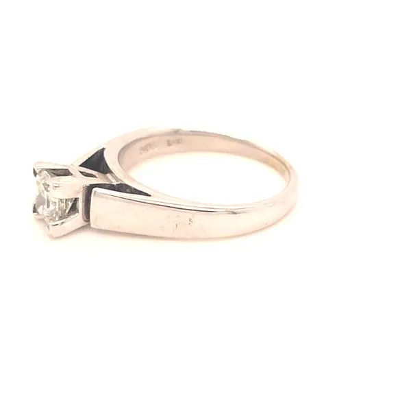 Estate .70ct Princess Cut Solitaire Image 3 Kiefer Jewelers Lutz, FL