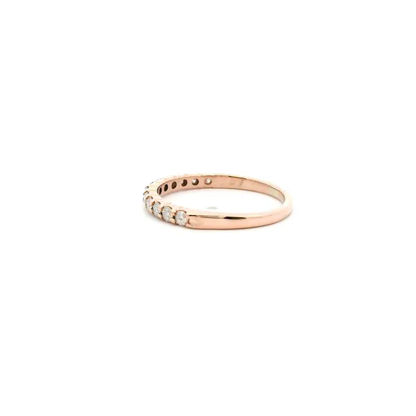 Estate 10KR Diamond Wedding Band Image 4 Kiefer Jewelers Lutz, FL