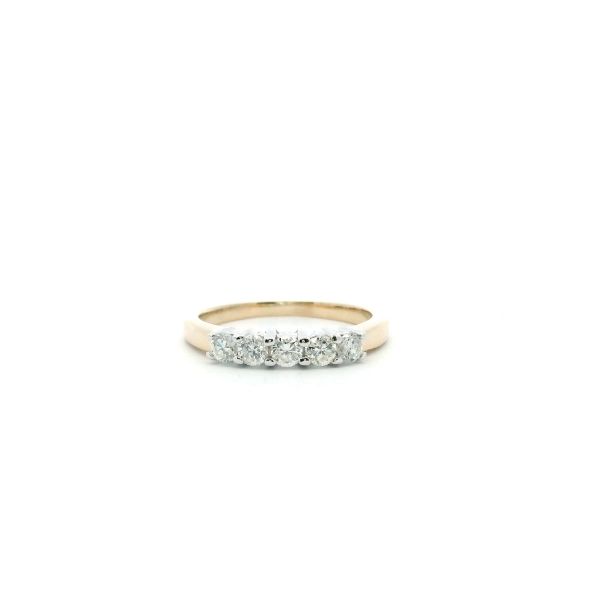 Estate 14KY .50CTW 5 Stone Diamond Band Kiefer Jewelers Lutz, FL