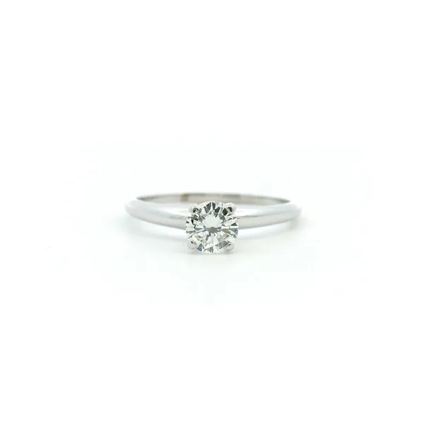 Estate 14KW .50CT Diamond Solitaire Engagement Ring Kiefer Jewelers Lutz, FL