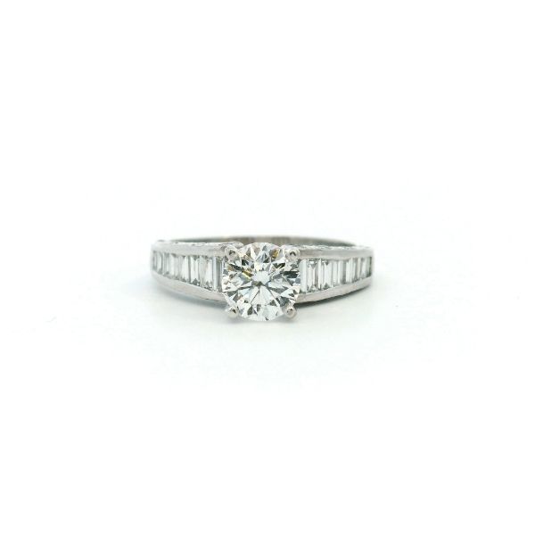 Estate 18KW 1.72CTW Diamond Engagement Ring Kiefer Jewelers Lutz, FL