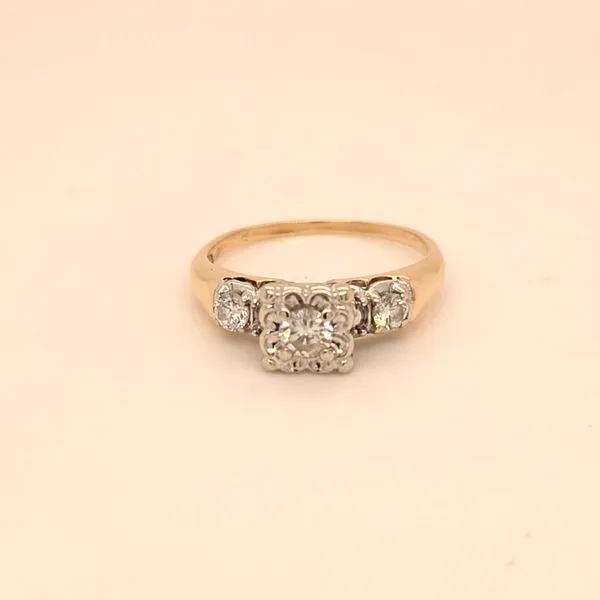 14K .40 ctw Bridal Three Stone Kiefer Jewelers Lutz, FL