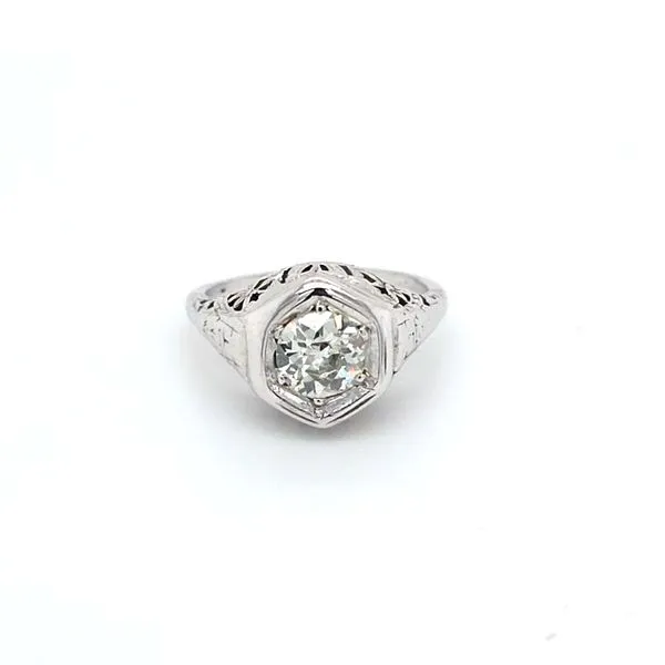 14KW .80 ct Filigree Ring Kiefer Jewelers Lutz, FL
