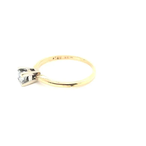 14K .29 ct Princess Solitaire Image 3 Kiefer Jewelers Lutz, FL