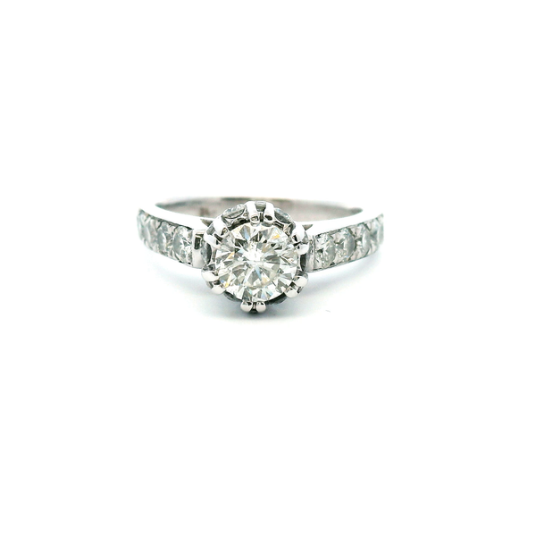 Estate 14KW 1CTW Diamond Engagement Ring Kiefer Jewelers Lutz, FL