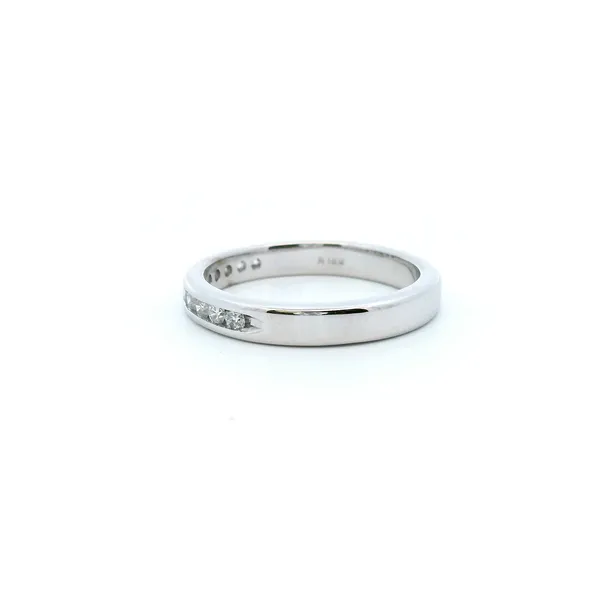 Estate 14KW .25CTW Diamond Channel Set Wedding Band Image 4 Kiefer Jewelers Lutz, FL
