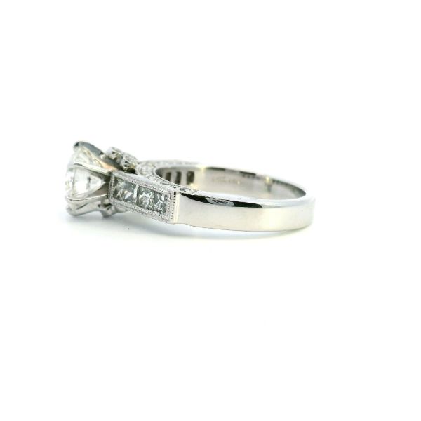 Estate 14KW 2.52CTW Diamond Engagment Ring Image 4 Kiefer Jewelers Lutz, FL