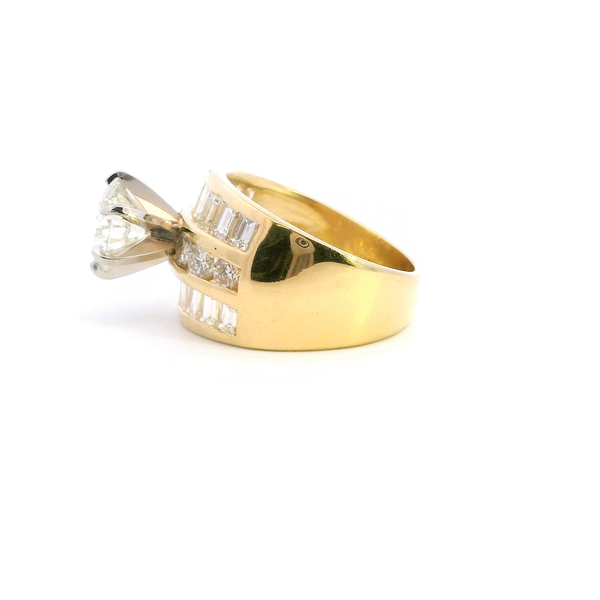 Estate 2 Carat Engagement Ring Image 3 Kiefer Jewelers Lutz, FL