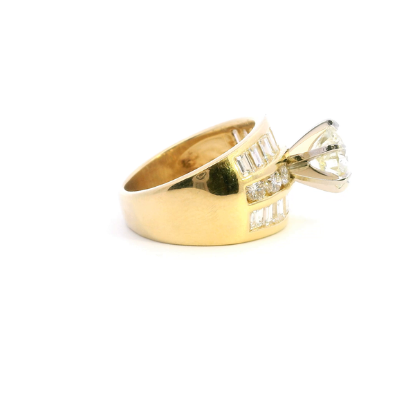 Estate 2 Carat Engagement Ring Image 4 Kiefer Jewelers Lutz, FL