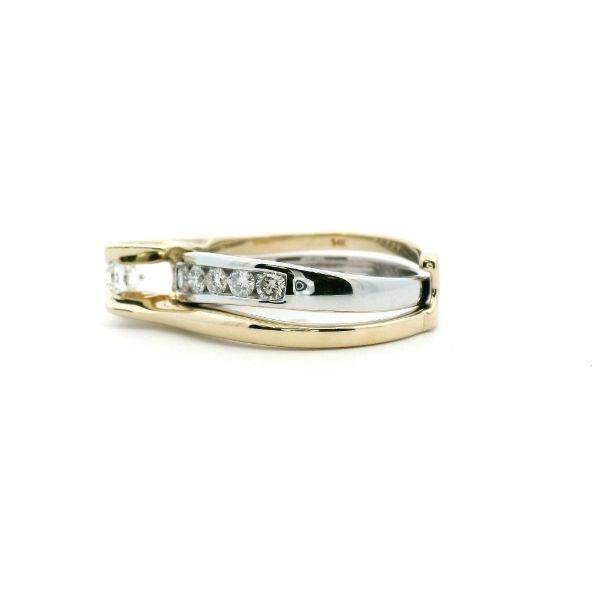 Estate 14KYW 0.88CTW Diamond Engagement Set Image 4 Kiefer Jewelers Lutz, FL