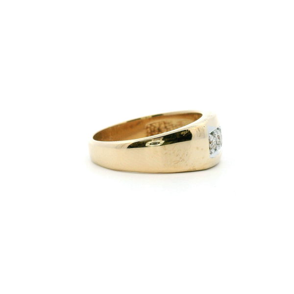 Estate 14KY 0.15CTW Five Stone Wedding Band Image 3 Kiefer Jewelers Lutz, FL
