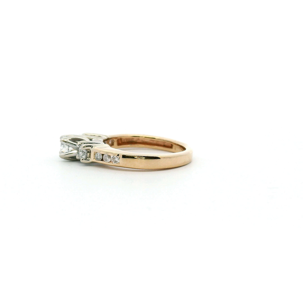 Estate 14KY 0.40CTW Three Stone Diamond Ring Image 4 Kiefer Jewelers Lutz, FL