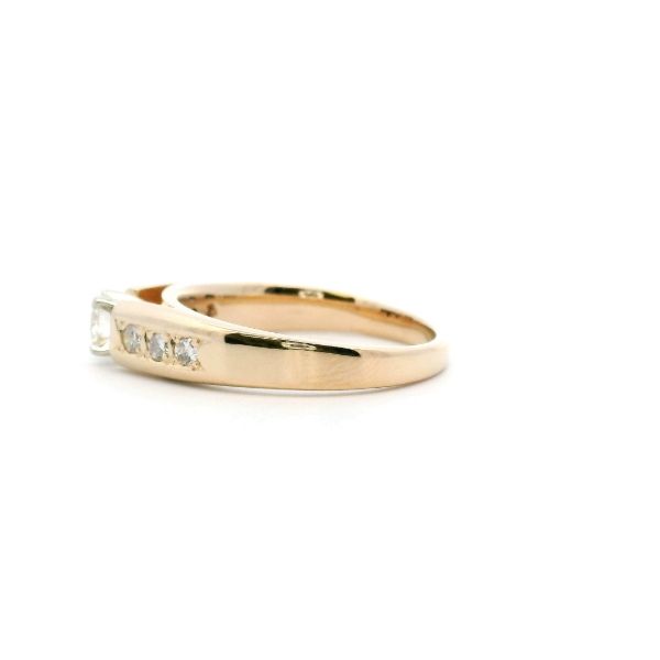 Estate 14KY 0.57CTW Diamond Engagement Ring Image 4 Kiefer Jewelers Lutz, FL