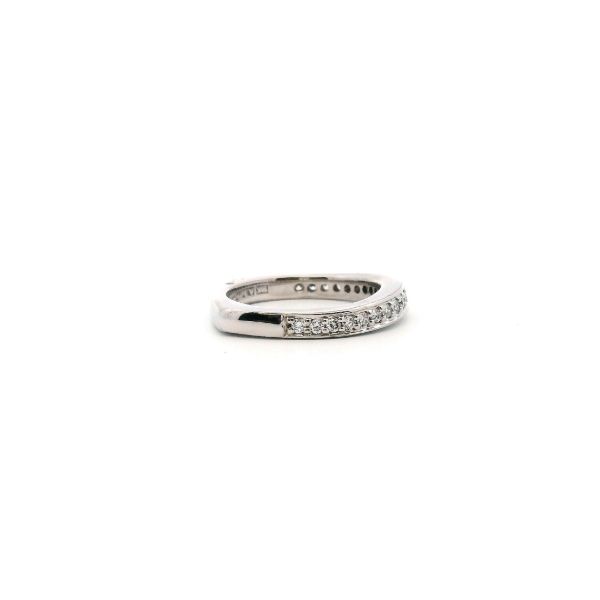 Estate 18KW 0.25CTW Diamod A.Jaffe Wedding Band Image 3 Kiefer Jewelers Lutz, FL