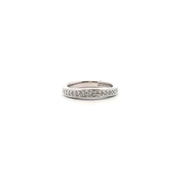 Estate 18KW 0.25CTW Diamod A.Jaffe Wedding Band Kiefer Jewelers Lutz, FL