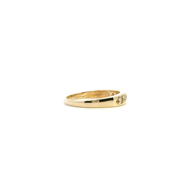 Estate 14KY 0.25CTW Diamond Wedding Band Image 3 Kiefer Jewelers Lutz, FL