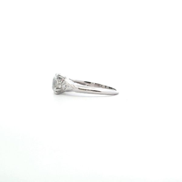 Estate 14KW 0.80CT Diamond Vintage Style Ring Image 3 Kiefer Jewelers Lutz, FL