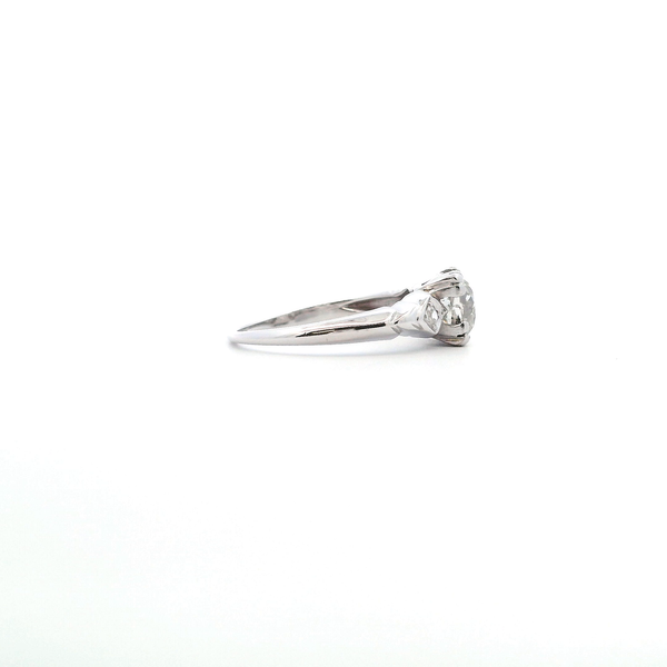 Estate 14KW 0.80CT Diamond Vintage Style Ring Image 4 Kiefer Jewelers Lutz, FL