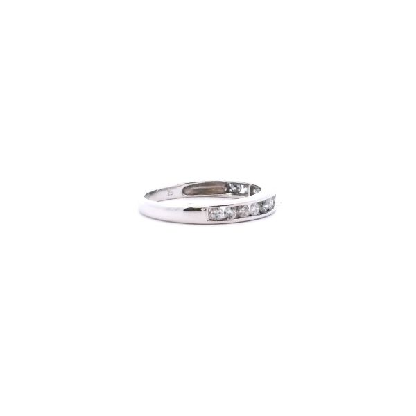 Estate 14KW 0.39CTW Diamond Channel Band Image 4 Kiefer Jewelers Lutz, FL