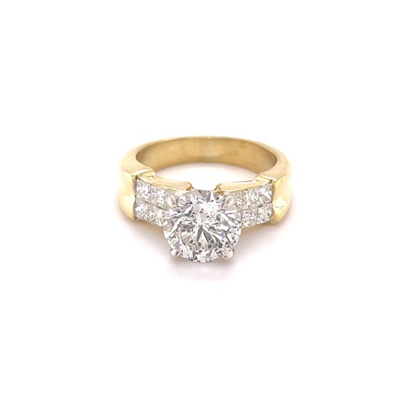 Estate 18K 2.47CT Diamond Engagement Ring Kiefer Jewelers Lutz, FL