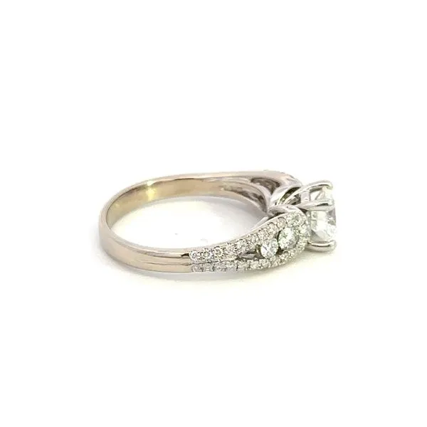 Estate 1.11CTW Diamond Engagement Ring Image 2 Kiefer Jewelers Lutz, FL