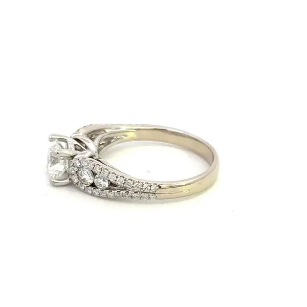 Estate 1.11CTW Diamond Engagement Ring Image 3 Kiefer Jewelers Lutz, FL