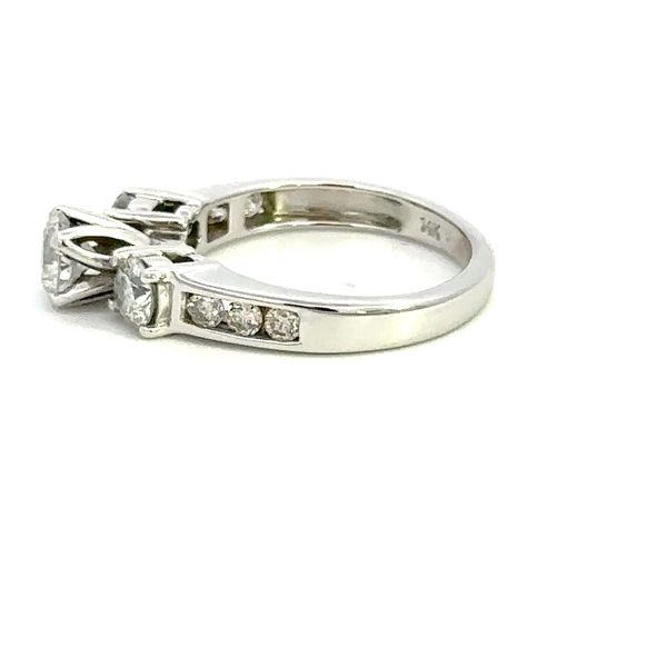 Estate 14KW 1.25CTW Diamond Engagement Ring Image 2 Kiefer Jewelers Lutz, FL