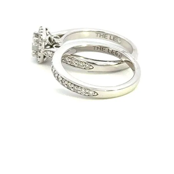 Estate 14KW Engagement Ring Set Image 2 Kiefer Jewelers Lutz, FL