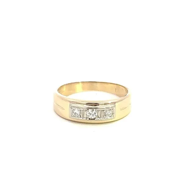 Estate 14KY .14CTW Men's Band Kiefer Jewelers Lutz, FL