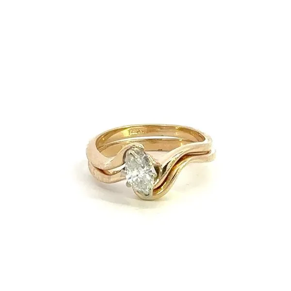Estate 14KY Contour Band Image 5 Kiefer Jewelers Lutz, FL