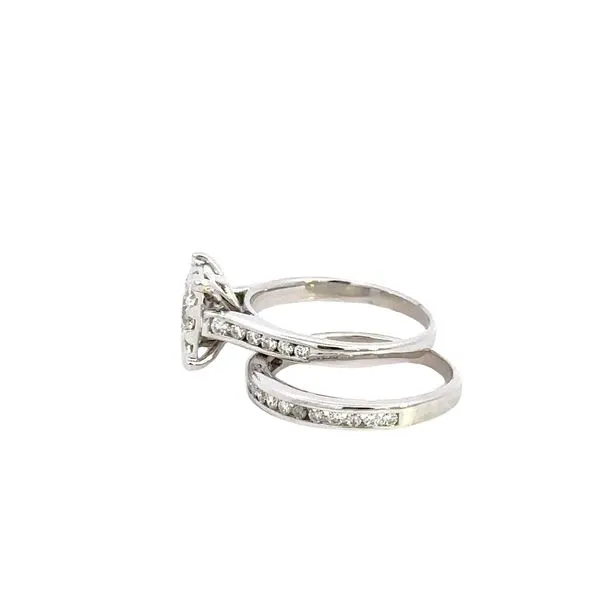 Estate 1.19CTW Wedding Set Image 3 Kiefer Jewelers Lutz, FL