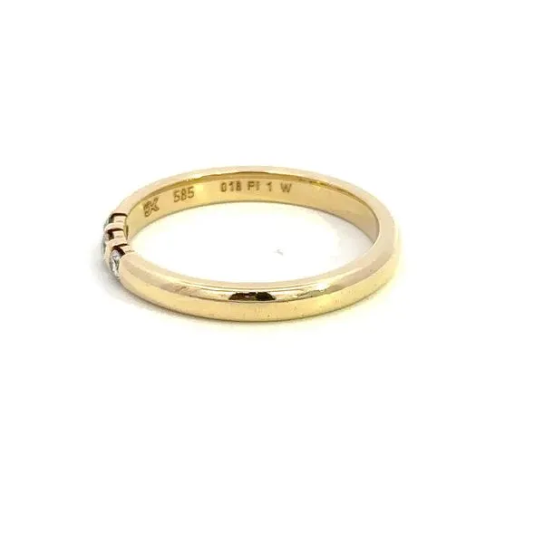 Estate 14KY .15CTW 3 Diamond Ring Image 3 Kiefer Jewelers Lutz, FL