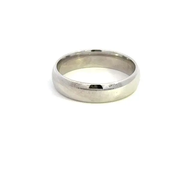 Estate 14KW 5mm Polished Ring Image 2 Kiefer Jewelers Lutz, FL
