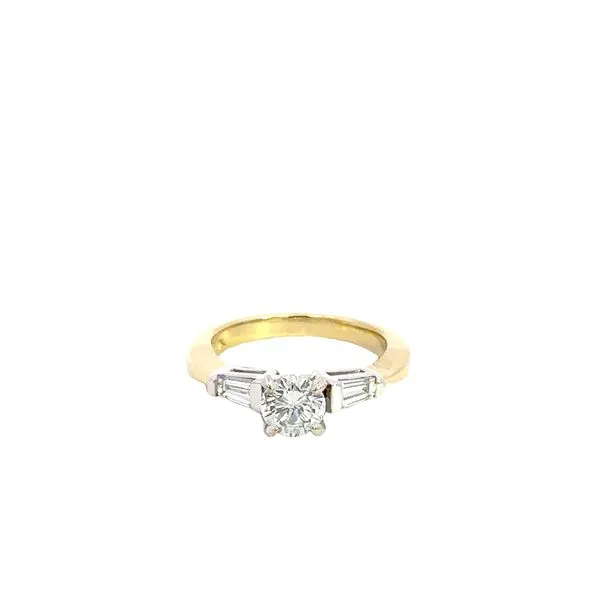 Estate 18KTT Diamond Engagement Ring Kiefer Jewelers Lutz, FL