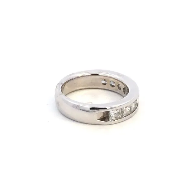 Estate 14K White Gold 2 Carat Band Image 3 Kiefer Jewelers Lutz, FL