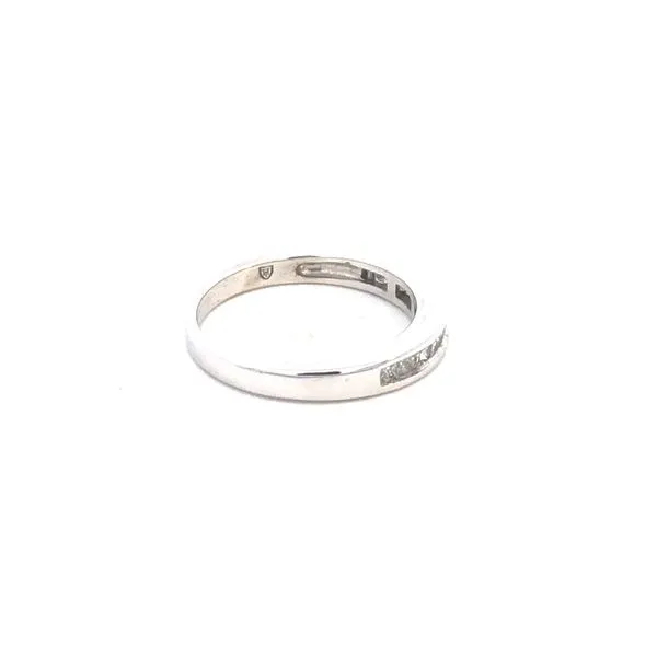 Estate 10KW Princess Cut Diamond Channel Set Wedding Band. Image 3 Kiefer Jewelers Lutz, FL