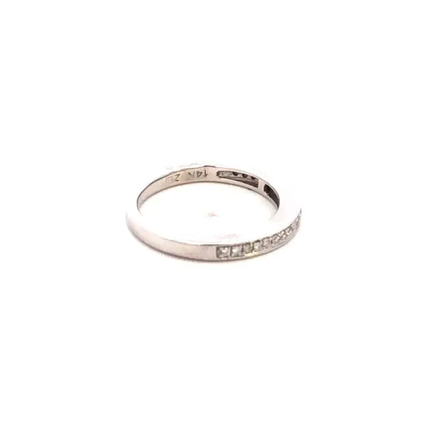 Estate 14KW Diamond Wedding Band Image 3 Kiefer Jewelers Lutz, FL