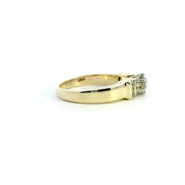 Estate 14KY Diamond Engagement Ring Image 3 Kiefer Jewelers Lutz, FL